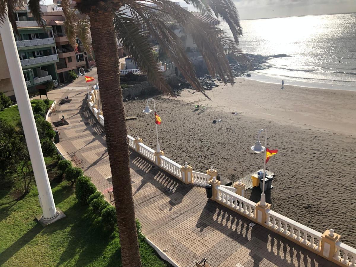 Espectacular En Primera Linea De La Playa Телде Екстериор снимка