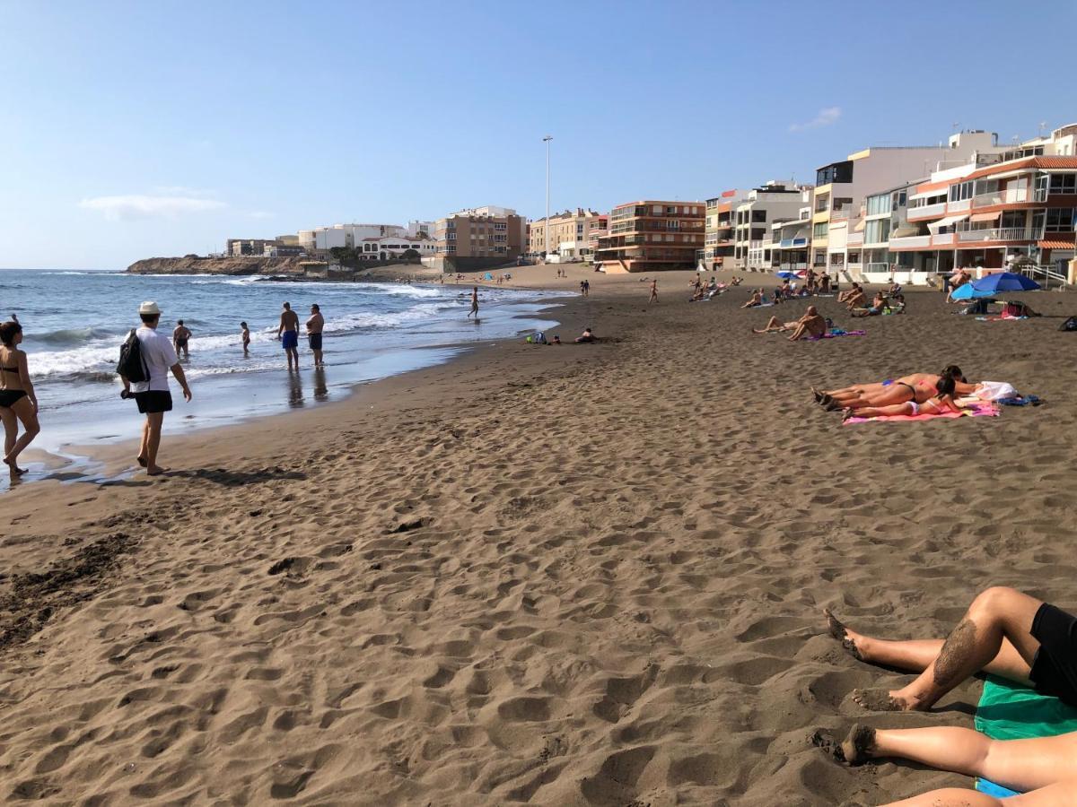 Espectacular En Primera Linea De La Playa Телде Екстериор снимка