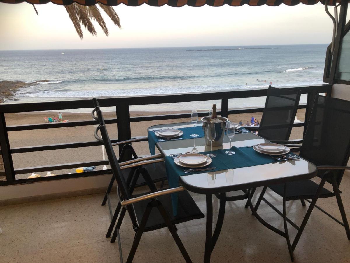 Espectacular En Primera Linea De La Playa Телде Екстериор снимка